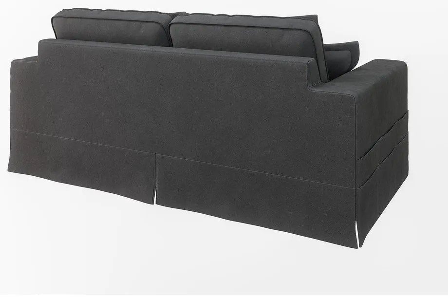 Antracitová pohovka 196 cm Nora – Ropez