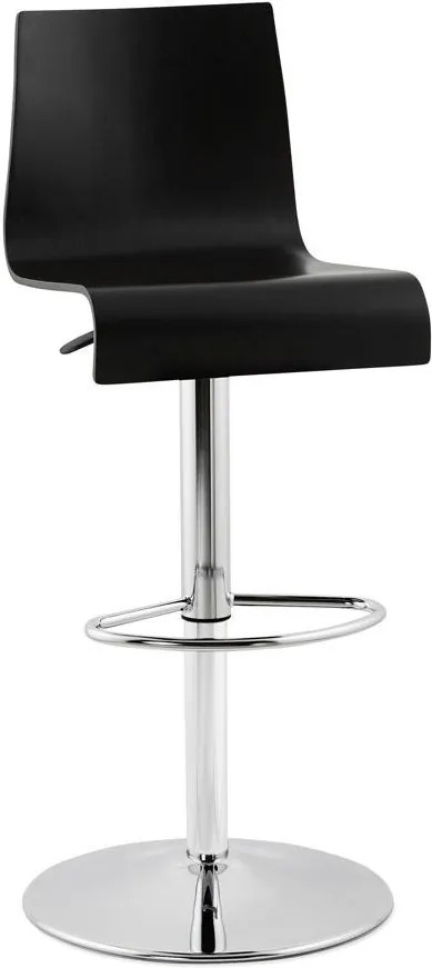 Moderná barová stolička Cameron čierna