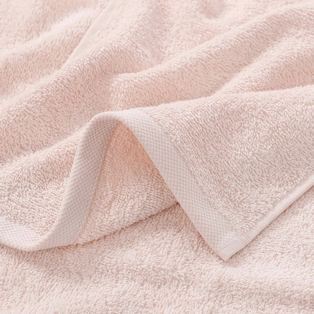 Goldea detský froté uterák - mačička na svetlo ružovej 30 x 50 cm