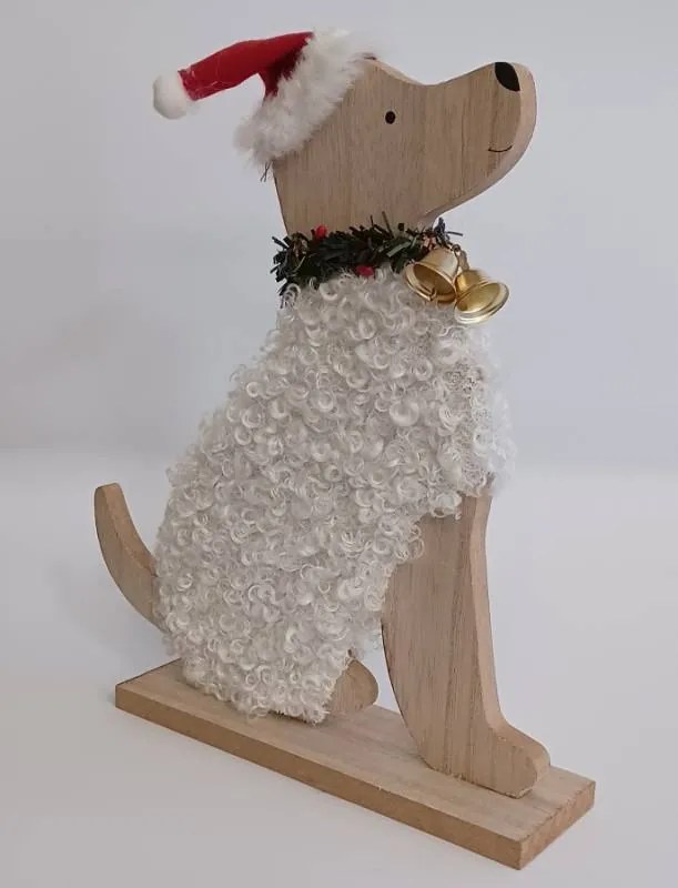 DECOLED Dekorácia, pes, 21,5 x 26 cm