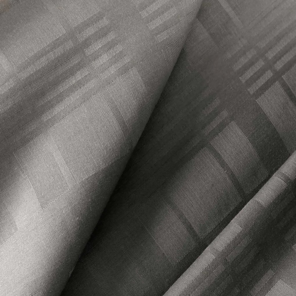 SATÉNOVÉ OBLIEČKY MARSELA EXCLUSIVE 160X200 CM, 2KS 70X80 CM SIVÉ