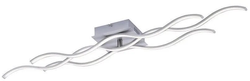 Leuchten Direkt 15166-55 - LED Prisadený luster WAWE LED/28W/230V matný chróm