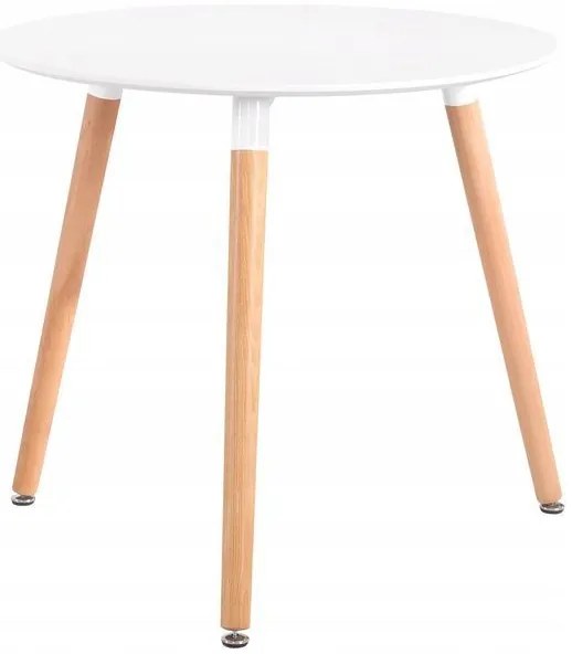 Bestent Jedálenský stôl 60cm Anello Tripe White
