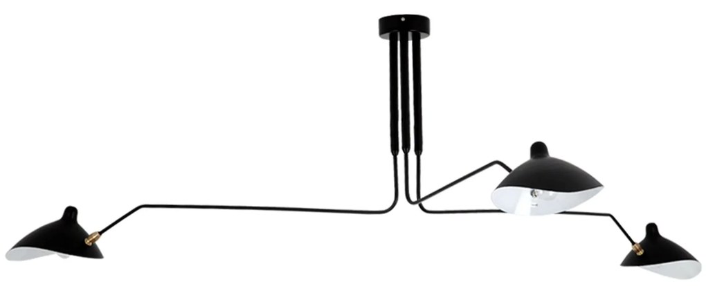 Toolight - závesné svietidlo APP569-3C, čierna, OSW-05637