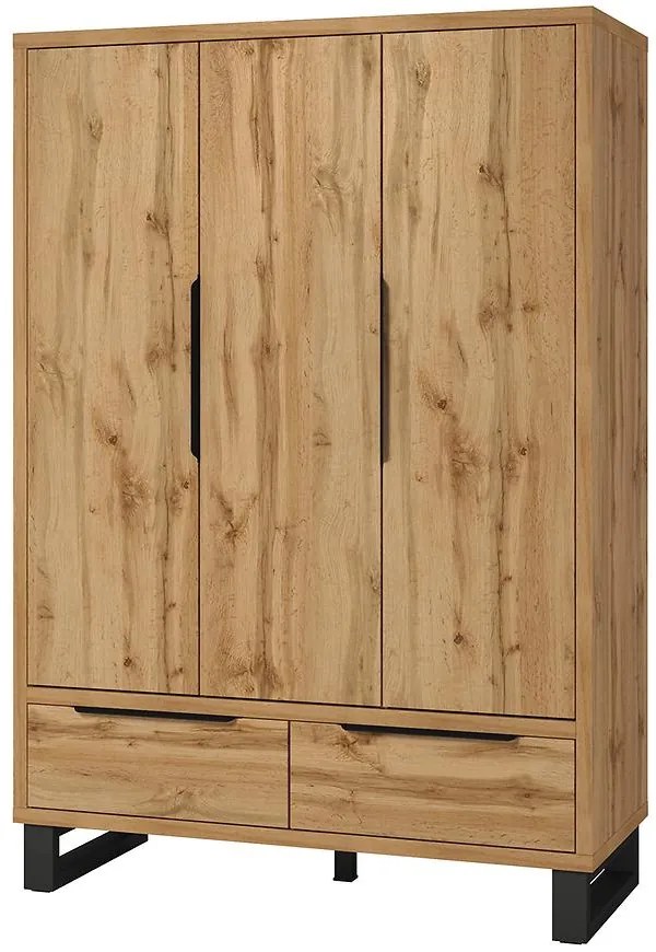 Skriňa 3d2s Halle S 19 dub Wotan