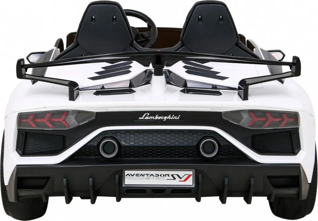 Ramiz Lamborghini SVJ DRIFT pre 2 deti Biela + funkcia Drift + diaľkové ovládanie