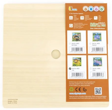 Puzzle na podstavci Viga 44627 9 dielikov - lev