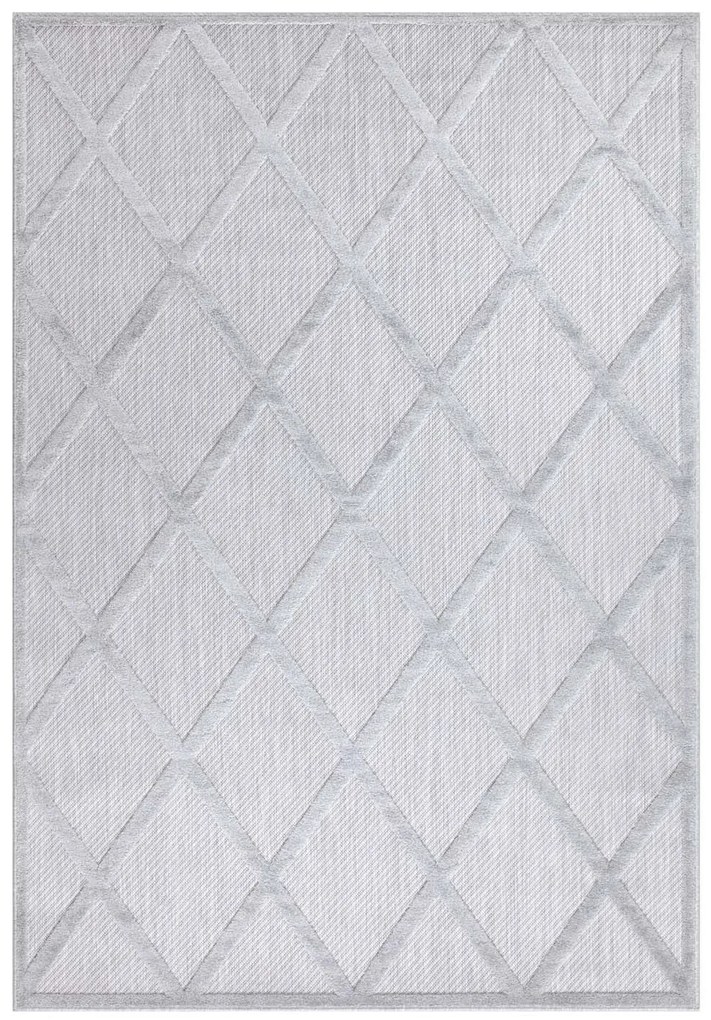 Dekorstudio Terasový koberec SANTORINI - 457 sivý Rozmer koberca: 120x170cm