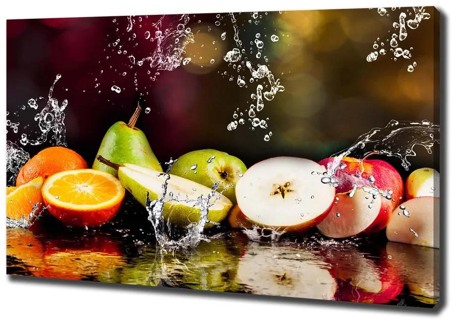 Foto obraz canvas Ovocie a voda pl-oc-100x70-f-126510468