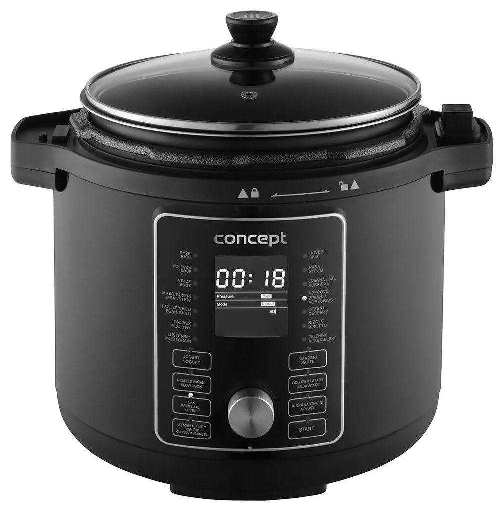 Concept CK8000 multifunkčný tlakový hrniec COOKERY