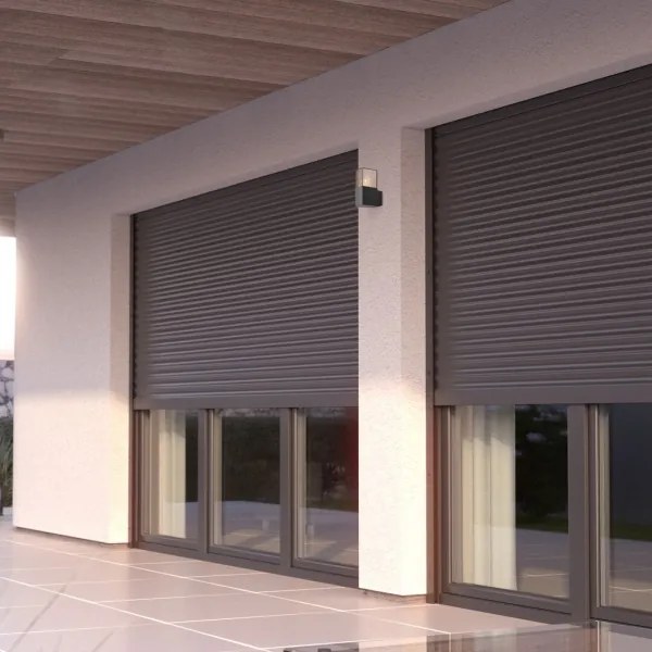 Rabalux 77080 - Vonkajšie nástenné svietidlo LOANDA 1xE27/60W/230V IP54 čierna