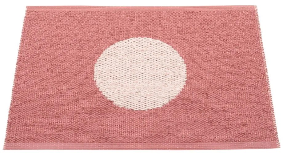 Svetločervený vnútorný a vonkajší koberec 70x50 cm Vera Pop Blush – Pappelina