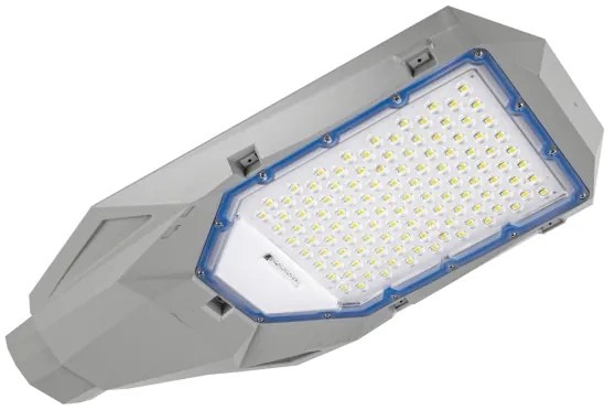 Stmievateľná LED uličná lampa so solárnym panelom LED/200W/20000 mAh 6500K IP65 sivá