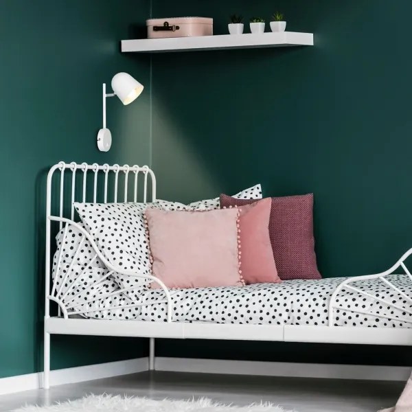 Rabalux 5243 - Nástenné svietidlo EGON 1xE14/40W/230V biela