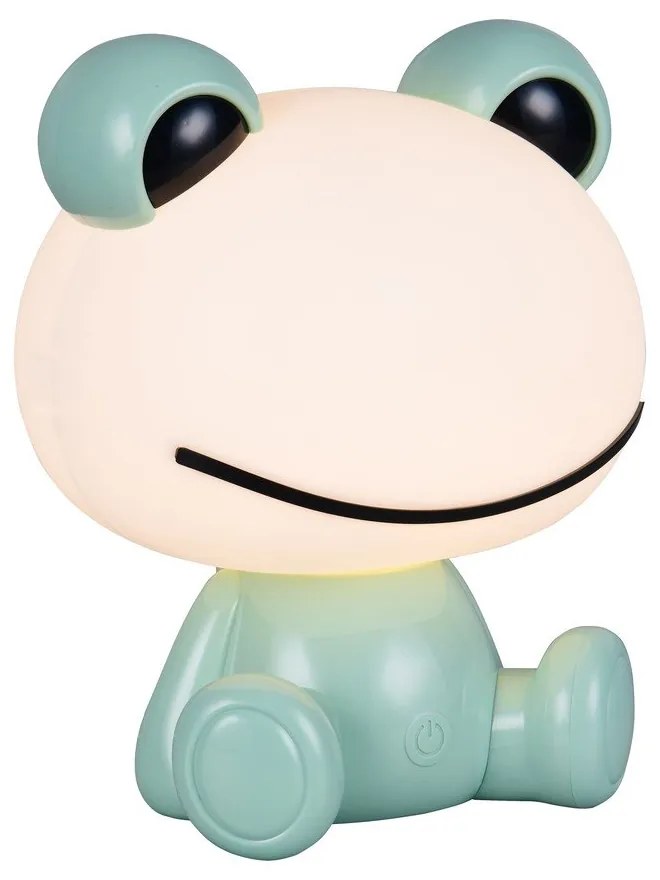 Zelené LED detské svietidlo Hopper – Reality