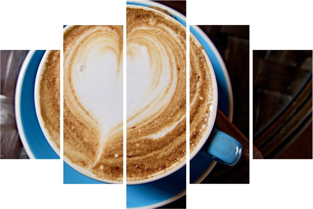 Obraz - Latte Art (150x105 cm)