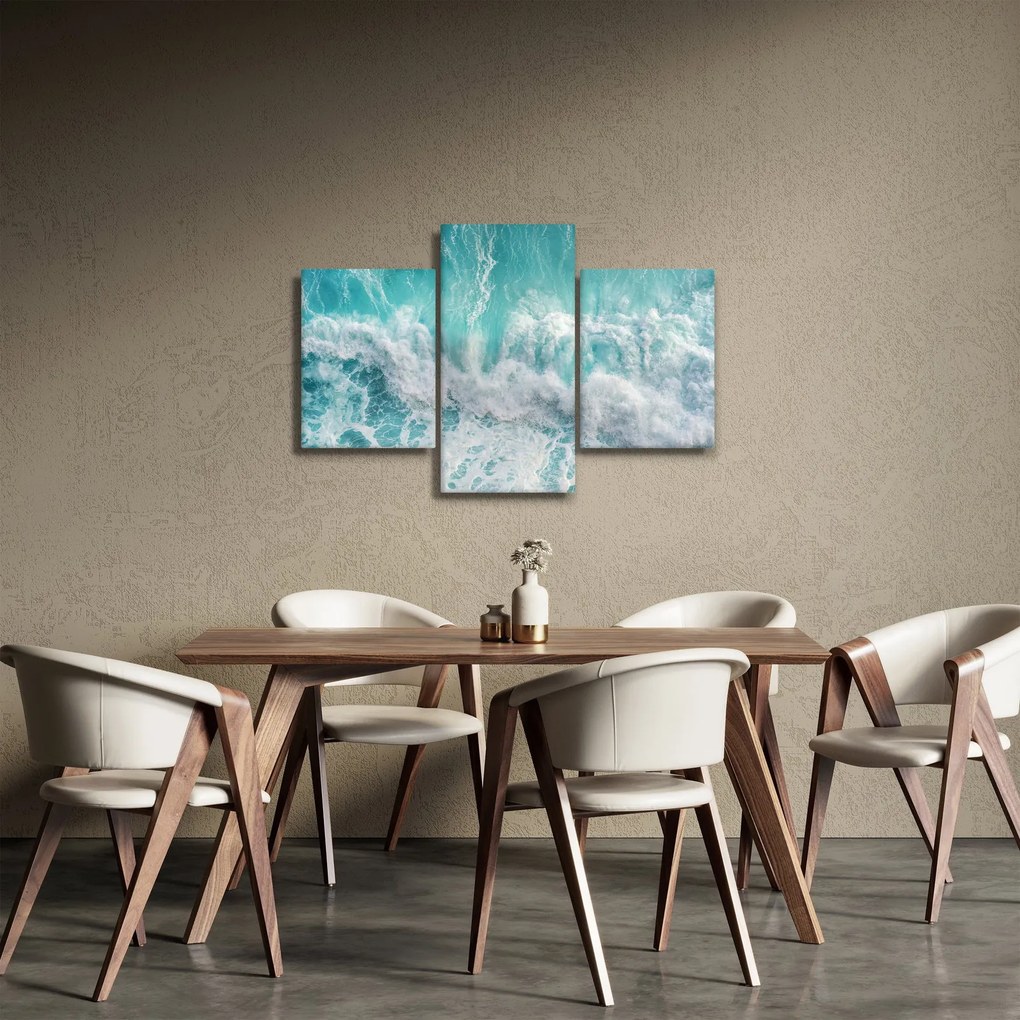 Obraz - Pohľad na vlny oceánu (90x60 cm)