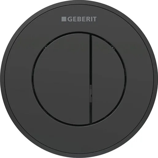 Geberit typ 10 ovládacie tlačidlo plast čierne 116.056.DW.1