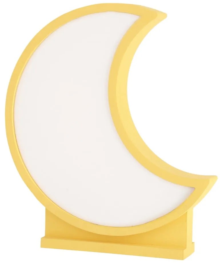 Žltá detská lampička Moon - Candellux Lighting