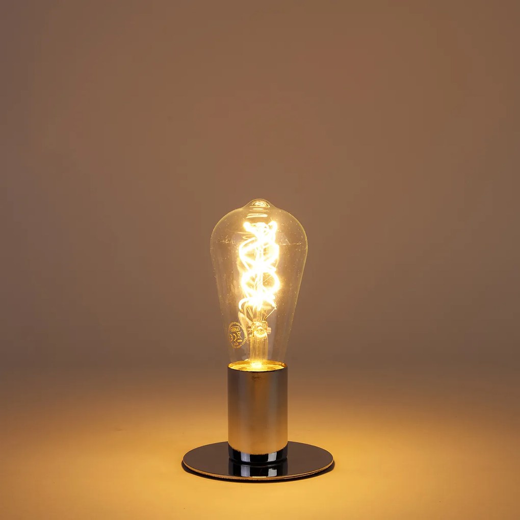 Sada 5 LED špirálových filamentových žiaroviek E27 ST64 5W 400 lm 2200K