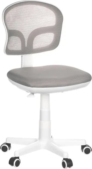 Detská otočná stolička sivá KA-C801 GREY