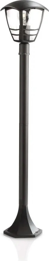 Philips 15383/30/16 - Vonkajšia lampa MYGARDEN CREEK 1xE27/60W/230V čierna