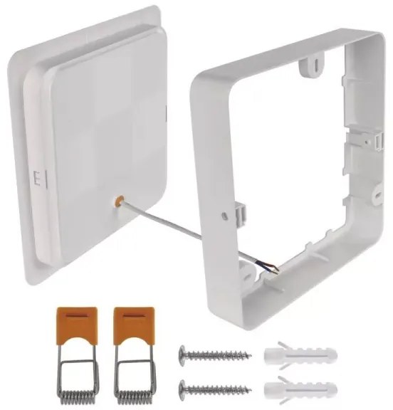 LED Stropné svietidlo LED/24W/230V 22x22 cm biela