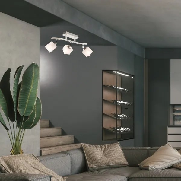 Bodové svietidlo KLARA 3xE14/40W/230V chróm