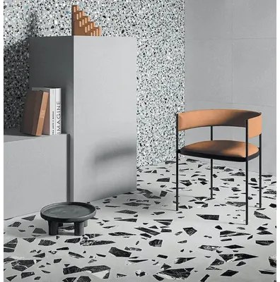 Dlažba teraco Medley Grey Pop 120x60 cm