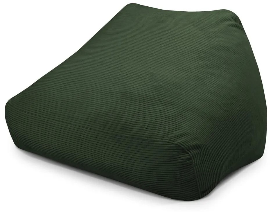 Zelený menčestrový sedací vak Sofa Snug – SLOWDOWN