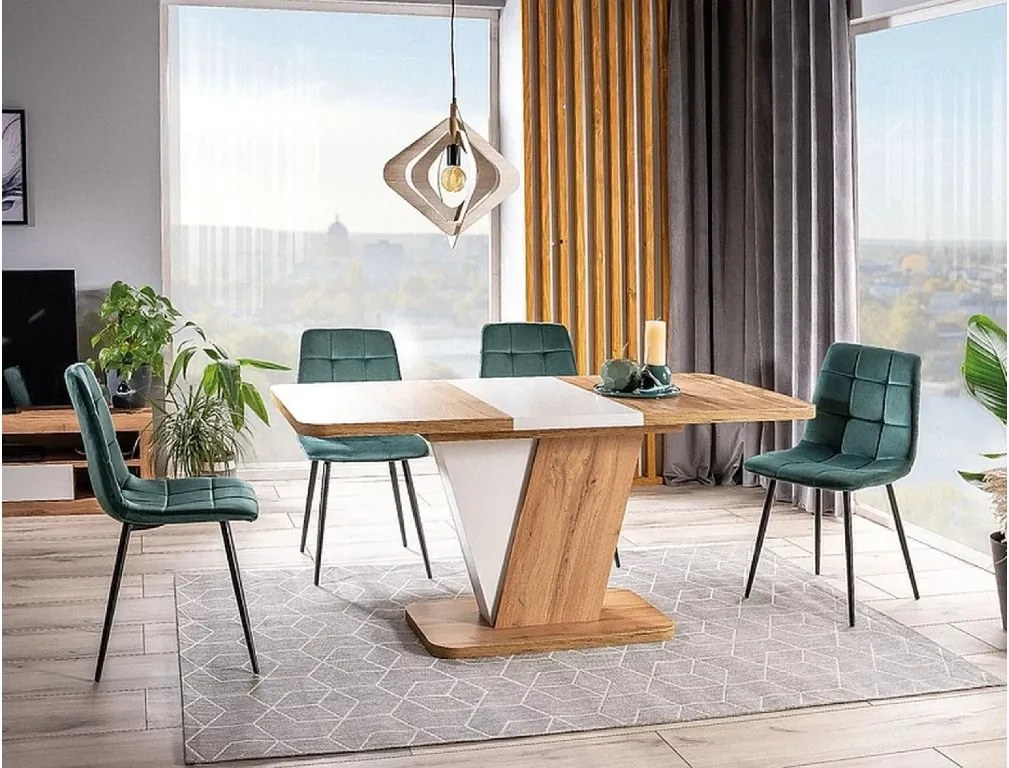 SI Mila Velvet stolička zelená