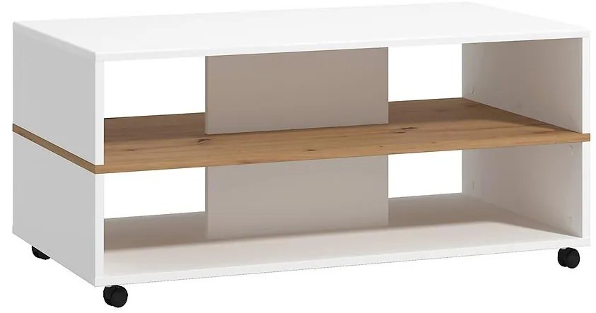 Konferenčný stolík Savio Biela/Artisan 11013078