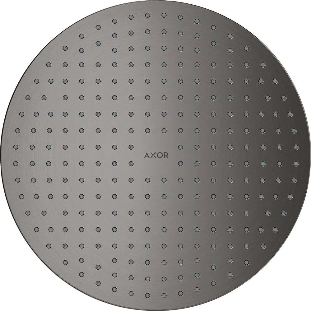 AXOR ShowerSolutions horná sprcha 2jet, priemer 300 mm, na strop, kartáčovaný čierny chróm, 35305340