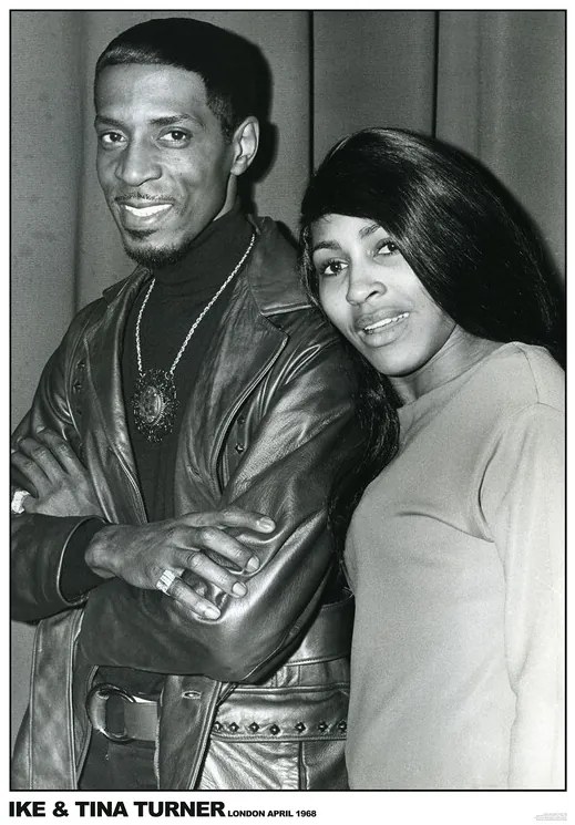 Plagát, Obraz - Ike and Tina Turner - London April 1968, (59.4 x 84.1 cm)