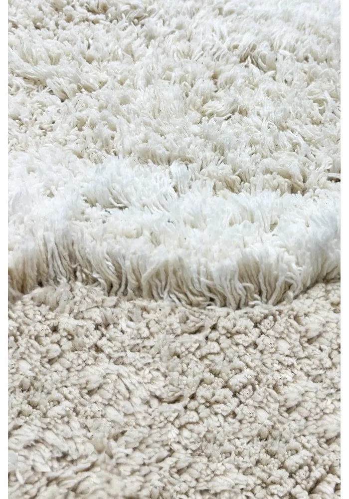 Svetlosivý prateľný ručne tkaný bavlnený detský koberec 130x135 cm Bunny – Lorena Canals