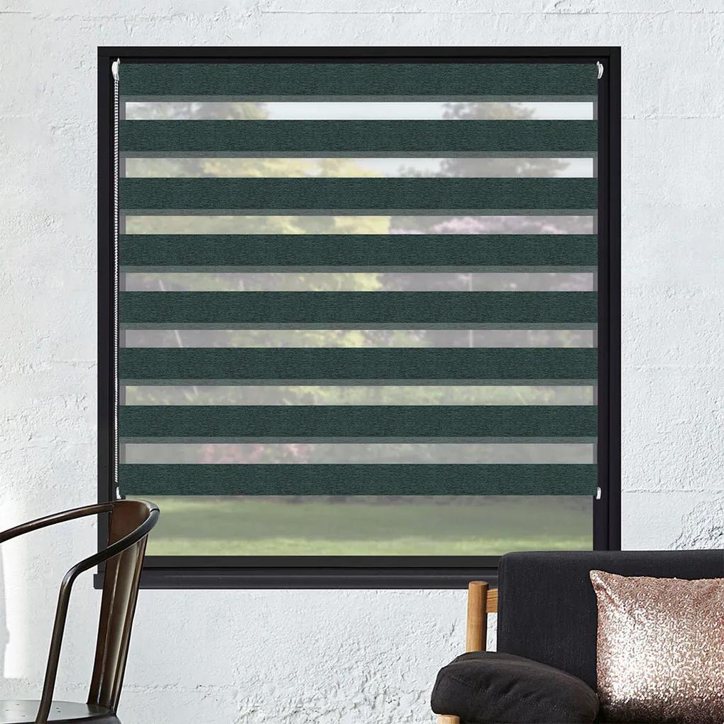 FOA Roleta Deň a noc, STANDARD, Zelená tráva, E 026 , 134 x 150 cm