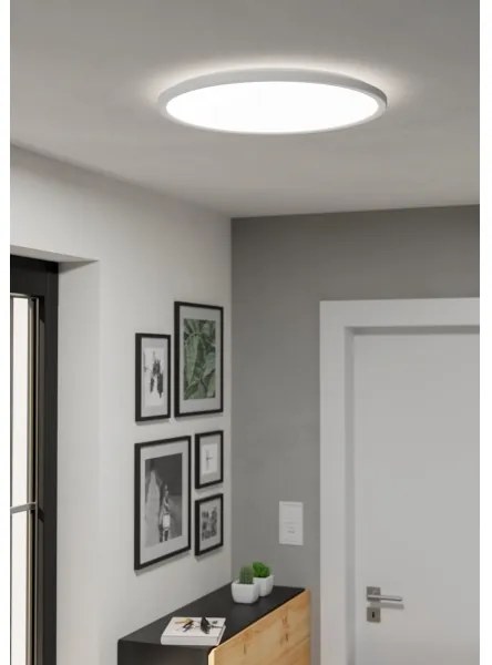 Eglo 901459-LED St. kúpeľ. svietidlo ROVITO-R 16,8W/230V pr.50 cm IP44 biela + DO