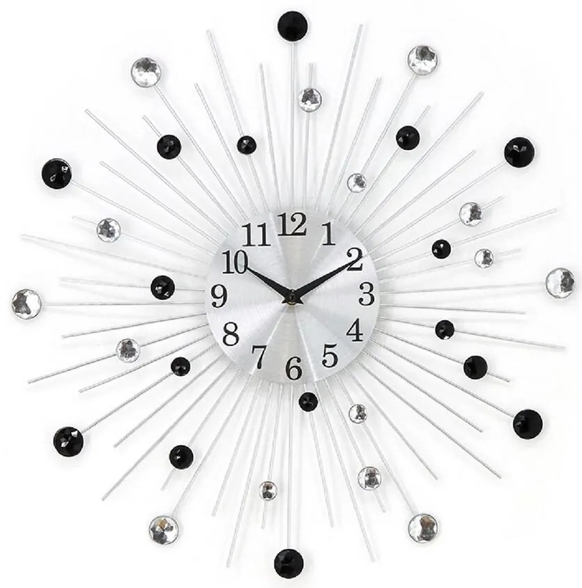 Hodiny GH2316 50x4 cm diamond black