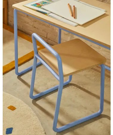 TINN detská stolička Modrá