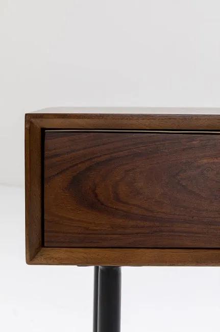 Elegantná konozola RAVELLO  120x40x75 cm drevo sheesham - hnedá