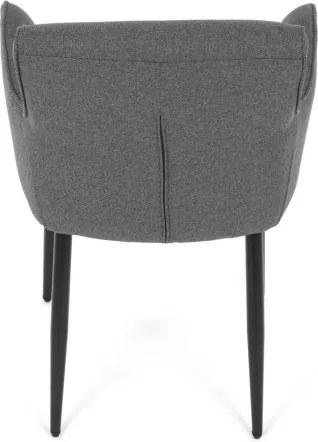 Jedálenská stolička sivá DCH-J2159 GREY2