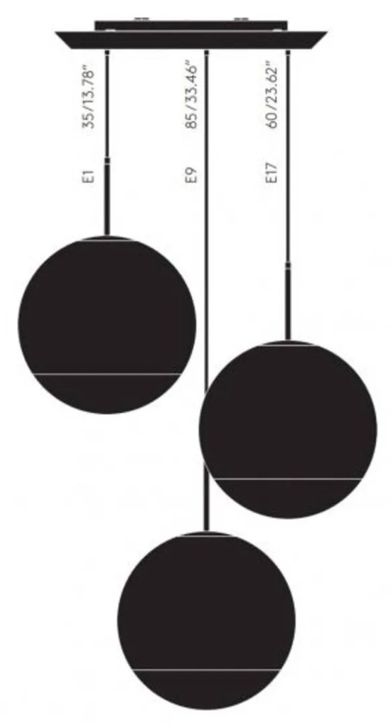 Tom Dixon Mirror Ball 40 cm Round 3-pl. chróm