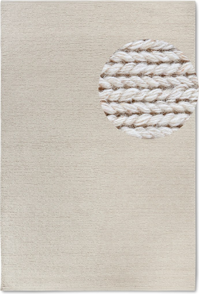 Kusový koberec Villeroy & Boch 106048 White, 80x150, biela, obývacia izba, Villeroy & Boch