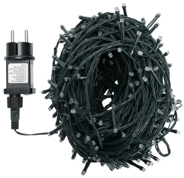 Aigostar - Vonkajší LED reťazec 500xLED/6W/230V 50m IP44 teplá biela