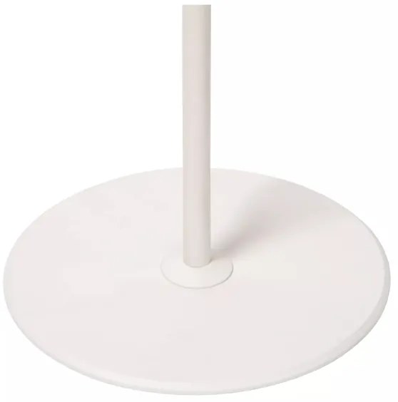 Lucide 09739/02/31 - Stojacia lampa CLUBS 2xGU10/40W/230V biela