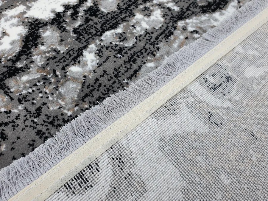 DC Koberec Exclusive 100 sivá čierna Rozmer: 240×330 cm