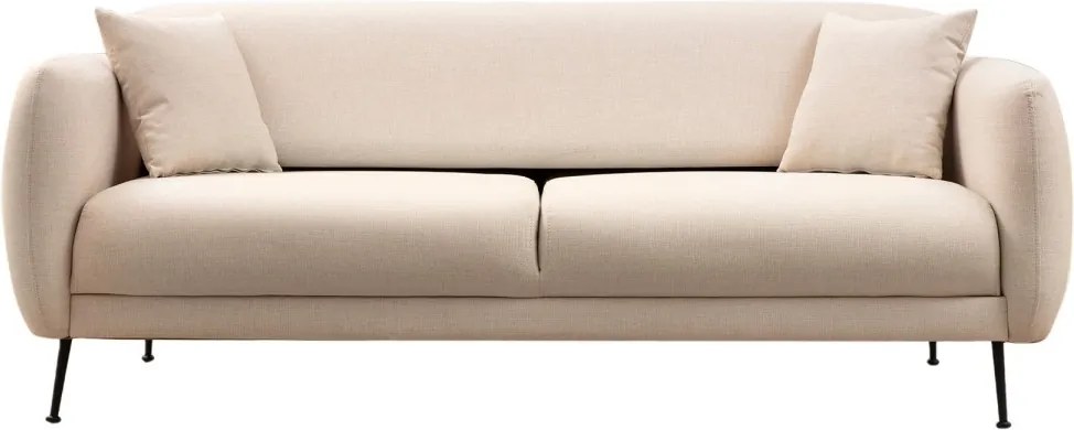 Třímístná pohovka Sevilla 214 cm béžová