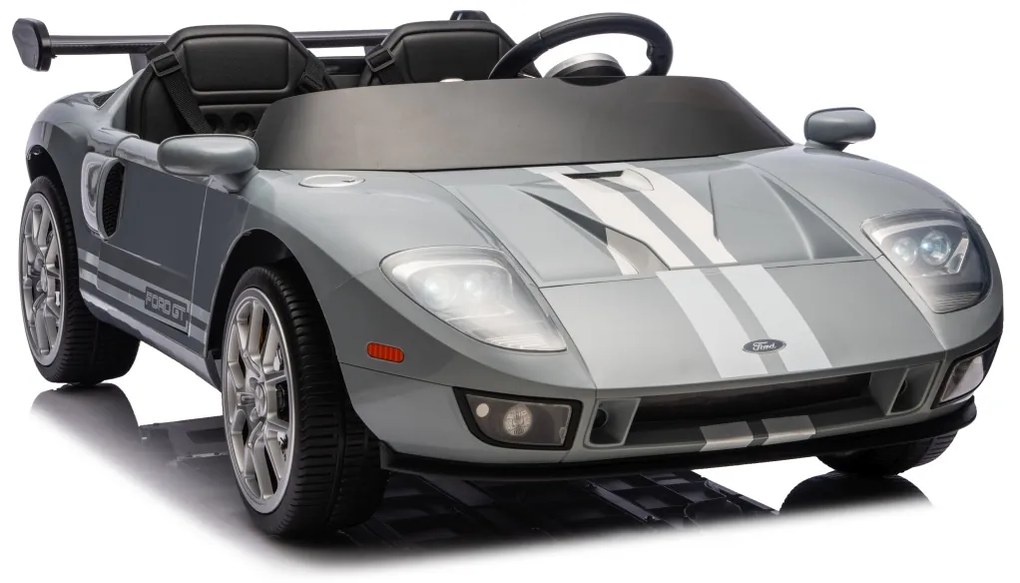 Elektrické autíčko pre deti Ford GT sivé