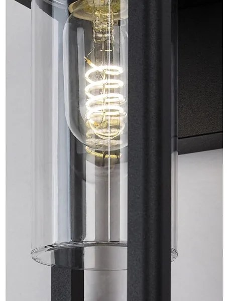Rabalux 77086 - Vonkajšie nástenné svietidlo ZERNEST 1xE27/15W/230V IP54 čierna