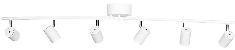 ByRydens 4202100-5002 - Bodové svietidlo CORRECT 6xGU10/7W/230V biela